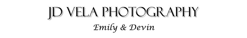 JD Vela Photography Banner for Emily and Devin